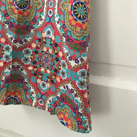 Tinley boho print racerback tank top - Picture 7 of 9